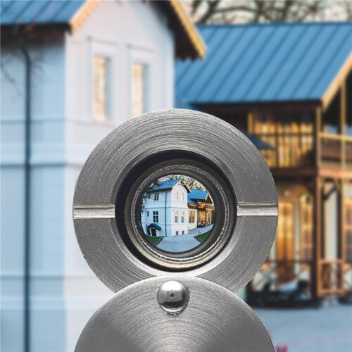 Orifícios de Latão Sólido de 220 Graus para Porta com Broca de 16 Mm, Olho Mágico de Porta de 0,63 Polegadas com Privacidade, B