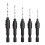 5Pcs Woodworking Hole Opener Set Hexagon Screw Hardware Tools Countersink Drill Countersink Drill Awl Drill Hole Reaming 1