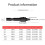 5Pcs Woodworking Hole Opener Set Hexagon Screw Hardware Tools Countersink Drill Countersink Drill Awl Drill Hole Reaming 6