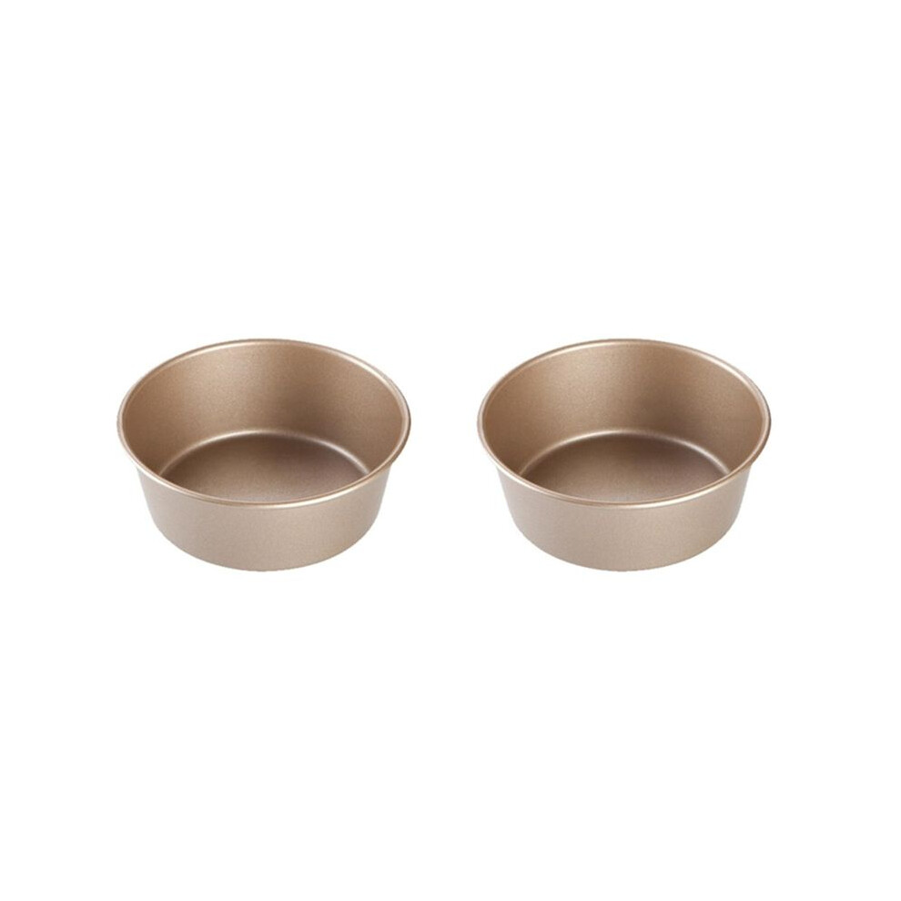 2Pcs Hamburger Mold Circle Stencil Stainless Steel Saucepan Sphere Cake Pan Toaster Oven Pans Pizza Kits Baking