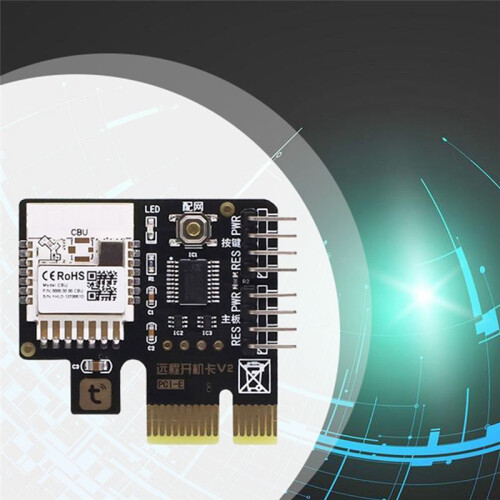 Tuya Computer Power Reset  PCIE Card Computer Remote Boot Card APP Remote Control for  Home/Amazon Echo 2