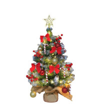 Miniatur-Weihnachtsbaum, Weihnachtstisch-Ornament, Dekorativer Miniatur-Weihnachtsbaum, Weihnachtsbaum-Dekoration für Den Schreibtisch, B
