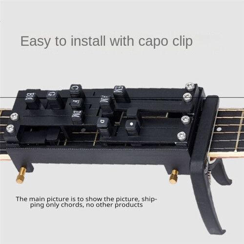 Chord Machine, Guitar Auxiliary Artifact, Folk Guitar Singing, Chord Practice White 2