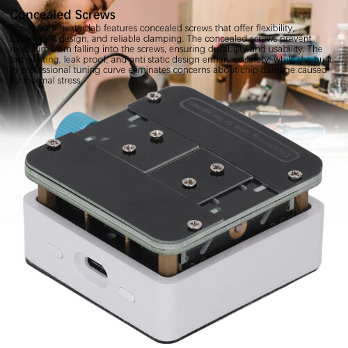 Electric Soldering Hot Plate for CPU IC Chips, 160C-350C, Type C 1