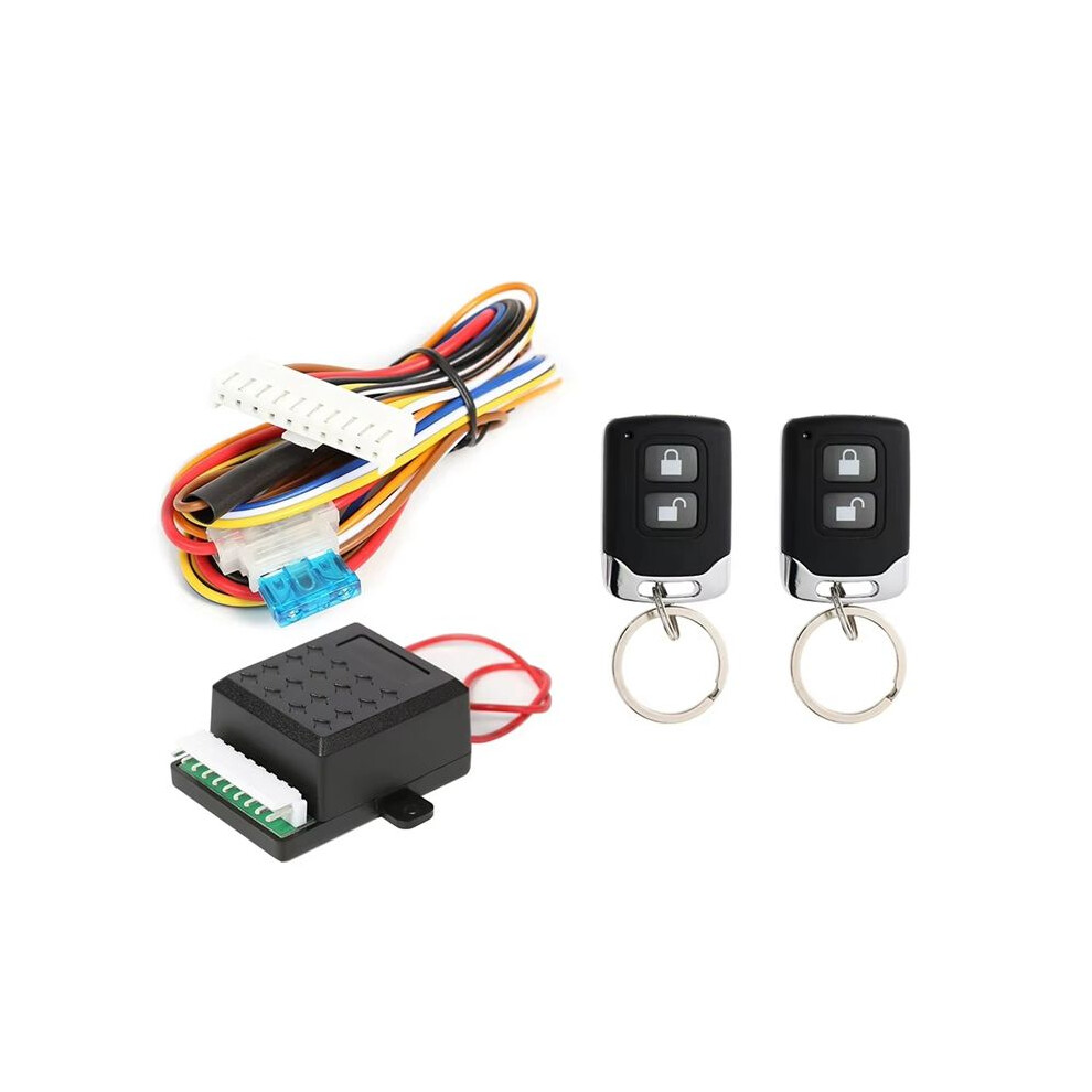 Universal Car Remote Central Door Lock Kit Keyless Entry Alarm System Anti-Theft Alarm 4711981606544
