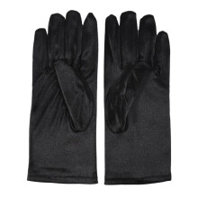 Ladies Short Sunscreen Satin Satin Glove Surface Dance Performance Gloves Spandex Etiquette Gloves Black