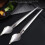 2 Pcs Stainless Steel Culinary Precision Drawing Deco Spoon Set, Sauce Drizzle Spoon Plate Decorating Spoon 2