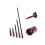 5Pcs Quick Release Bit Holder 1/4Inch Hex Screwdriver Drill Bit Holder Long Handle Screwdriver Tip Holder for Screw Bit 2