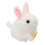 A Wagging Tail Rabbit Wind- Plush Toys,Clockwork ,Wagging Tail Rotating Interactive Toys Stuffed Plush Toy 1