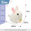 A Wagging Tail Rabbit Wind- Plush Toys,Clockwork ,Wagging Tail Rotating Interactive Toys Stuffed Plush Toy 7