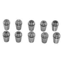10 PeçAs Conjunto de PinçA de Mola de PrecisãO ER20 Ferramenta de Torno Fresador CNC ER20 PinçA de Mola