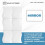6pcs Mirror wall Wall style square sticker with pattern of silver waves Nursery decoration 2