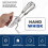 Rotary Manual Hand Whisk Egg Beater Mixer Blender Stainless Steel Kitchen Tools 5