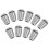 10pcs ER20 Precision Spring Collet Set CNC Milling Lathe Tool ER20 Spring Collet Chuck 2