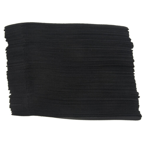 100 X adjustable black nylon cable tie L 15cm