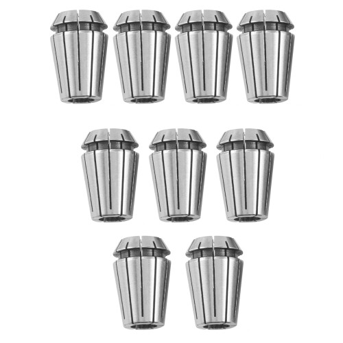 10pcs ER20 Precision Spring Collet Set CNC Milling Lathe Tool ER20 Spring Collet Chuck 2