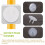 Outlet Plug Covers (32 Pack) Clear Child Proof Electrical Protector Safety Caps 2