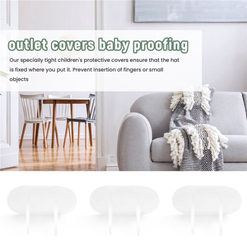 Plug Cover, Socket Plug Cover, (40 Pcs) Socket Plug, Socket Plug Cover, Baby Proof Socket Plug, For Baby Protection Electrical Protector Advanced 1