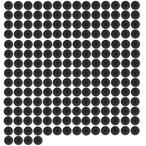 200PCS Replacement Ear Tips Headsets Earbuds Soft Sponge Foam Protective Sleeve Headphone Protector Cover Black