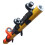 Centering Pole Carbon Fiber Pole Leveler Bubble Assembly Right-Angle Level Strap Portable Vertical Level Black 3