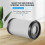 3 PCS Hepa Filter for MooSoo D600 D601 Cecotec Thunderbrush 520 Corded Vacuum Cleaner Filter Hepa Elements 6