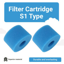 16Pc for Pure Spa Reusable Washable Foam Hot Tub Filter Cartridge S1 Type