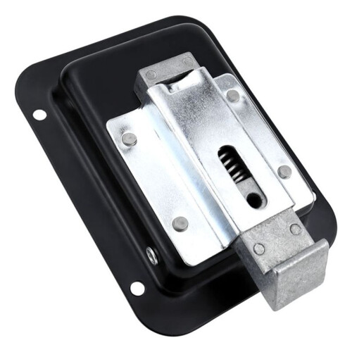 Car Toolbox  Replacement with Keys with 8 Rivet Stainless Steel Pull Handle Lock for RV Trailer 1
