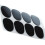 8 pz Salvabocchino per sassofono 0,8mm nero 2