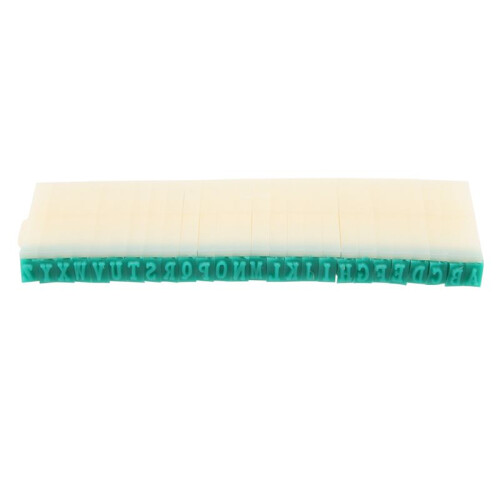 Detachable 26-Letters English Alphabet Plastic Stamp Set