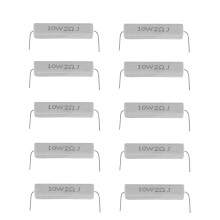 10 St TråDlindad Keramisk CementmotståNd 2 Ohm 10W Watt