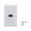 Ny 1-  VäGg Face Plate Panel Cover Coupler Outlet Extender 3D 1080P Vit 1
