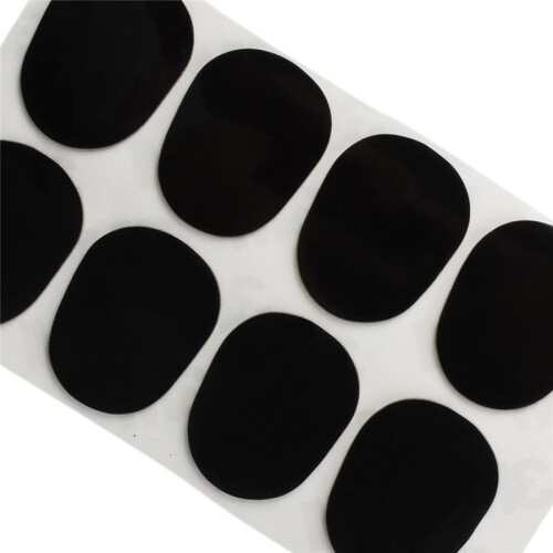 8 pz Salvabocchino per sassofono 0,8mm nero 2