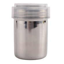 Silver stainless steel mesh tube type dusters dusting salt shaker spice jar