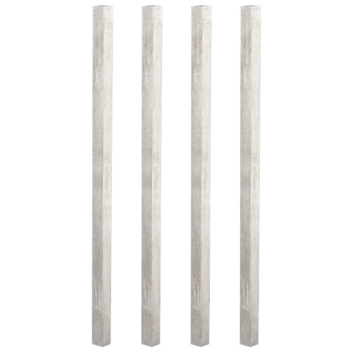 4 pcs CNC Lathe HSS Square Cutting Tool Bits Bar 8mm x 8mm x 200mm Gray 1