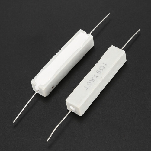 10 Pcs Fixed Ceramic Cement Resistors 15 Ohm 10W Watt 5% 2