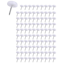 100X 14Mm Feet Pad Skid Glide Nail Protector Furniture Chair Table Leg