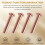 100 Pcs 5/64inch x 25/64inch Round  Copper Solid Rivets Fasteners 4