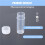 50X Plastprovflaska 5 Ml ProvröR Lab Liten Flaska FöRvaringsbehåLlare + Lock 2