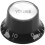 Guitar Knobs 2 Volumes and 2 Tones Silver Top Hat Bell 1
