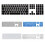 Silicone Thin Keyboard Skin Cover Protector With Numeric Keypad For   Black 6
