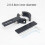 2Pcs Adjustable Motorcycle Headlight Holder Motorcycle Light Bracket Universal Headlight Spotlight Mount Bracket 38-60MM 5