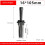 Stone Splitting Tool Splitting Tools Wedge Stone Set Stone Splitting Concrete Rock Marble Handmade DIY & Tools,16mm 7
