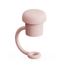 Adjustable Straw Cover Diameter 6mm-10mm ,Dishwasher Safe Clear Suction Straw Dust Plug