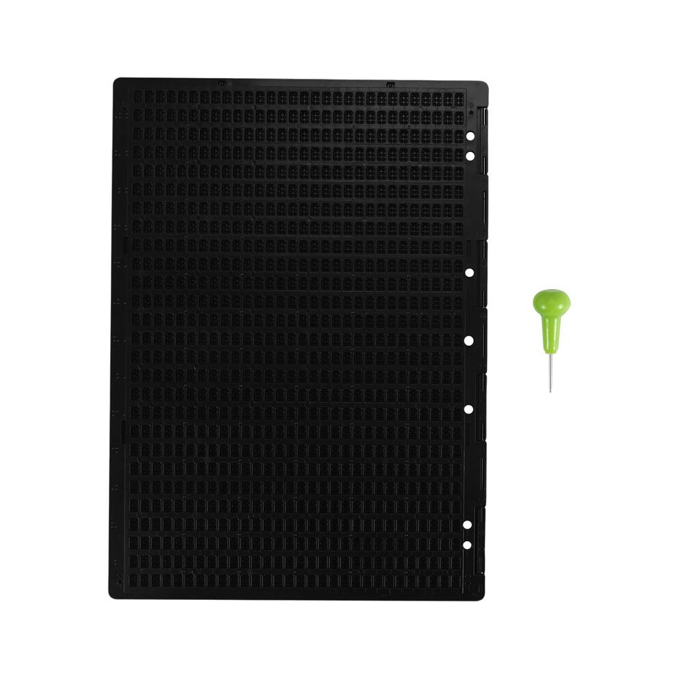 27 Lines and 30 Grids Practical School Plastic Braille Portable Writing Board with Stylus