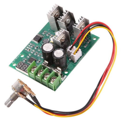 6-60V 30A Adjustable LED Digital Motor Speed Regulator PWM  Motor Speed Controller 12V 24V 36V 48V 2