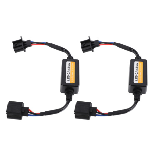 2PCS H13 Car LED Headlight Canbus Decoder Anti Flicker Warning Error Resistor Kit