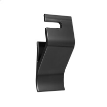Soporte para gancho de neumático de aluminio azul 12x5x3.3cm