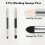 46pc Art Blending Stump Sketch Drawing Tools, Double Headed Drawing Art Blender Pencil Sketch Scraper Tools for Blending 2