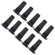 10 pezzi morsetti Originale per  Bf 888s Clip da cintura per BF-666S BF-888S uv-b5 b6 6r Retevis H-777 Radio Walkie Talkie Accessori