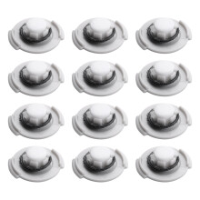12Pcs Water Tank Filter For  S50 S51  Robot Vacuum Cleaner 2 Spare Parts Filters Accessories